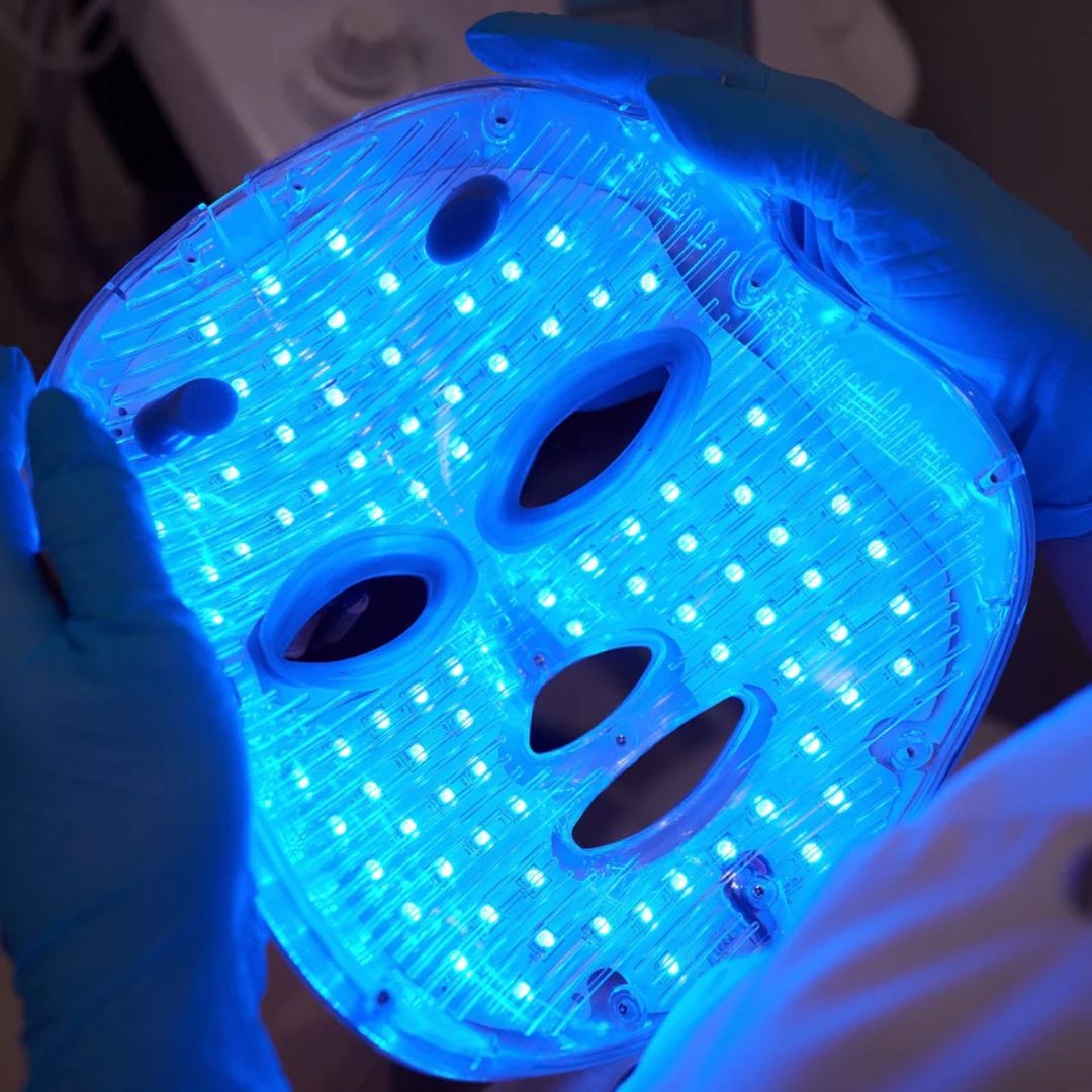 Mascarilla LED Facial + Serum Anti Acne- Antimanchas GRATIS