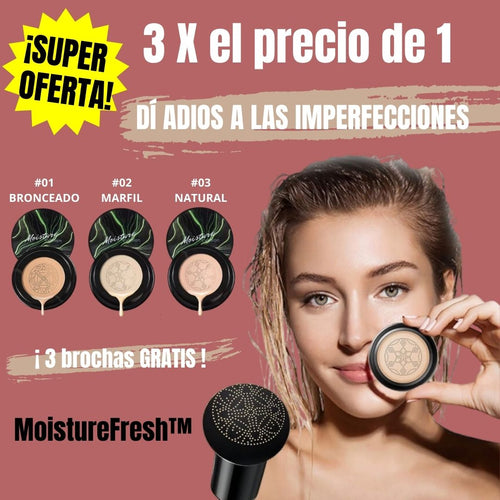 MoistureFresh™ (Oferta 3x1 + 3 Brochas GRATIS)