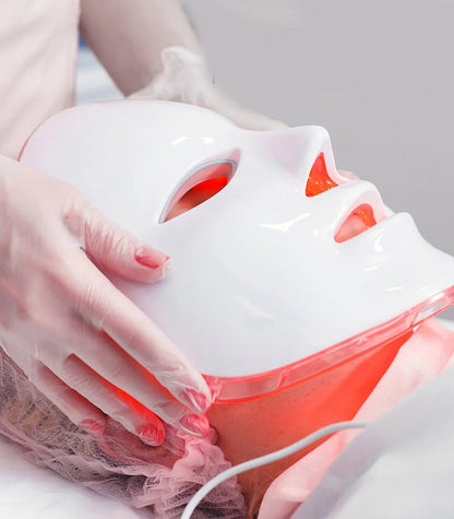 Mascarilla LED Facial + Serum Anti Acne- Antimanchas GRATIS