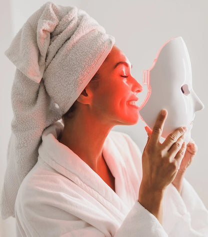 Mascarilla LED Facial + Serum Anti Acne- Antimanchas GRATIS